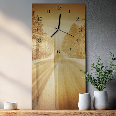 Reloj rectangular Lejos