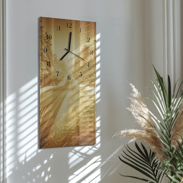 Reloj rectangular Lejos