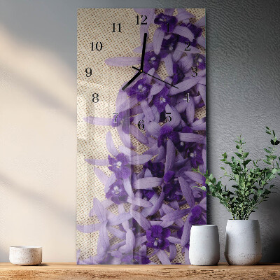Reloj rectangular Lavanda