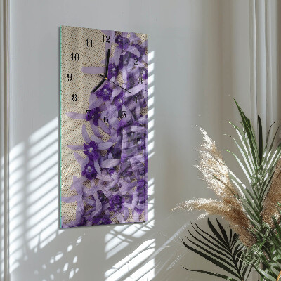 Reloj rectangular Lavanda