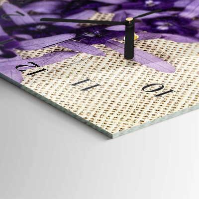 Reloj rectangular Lavanda