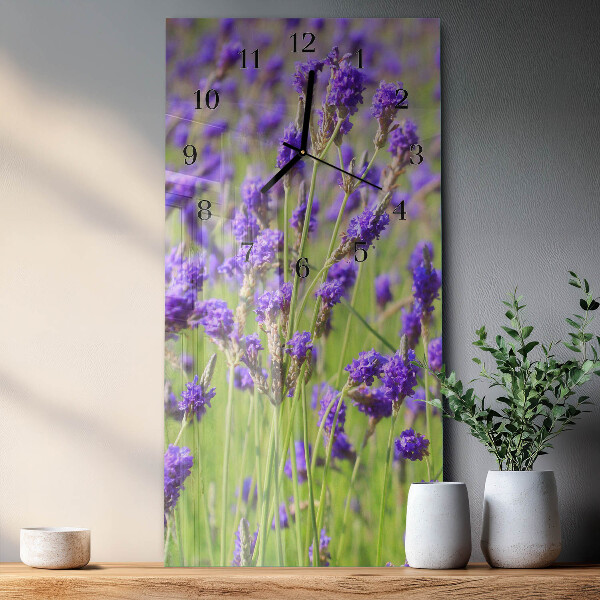 Reloj rectangular Lavanda