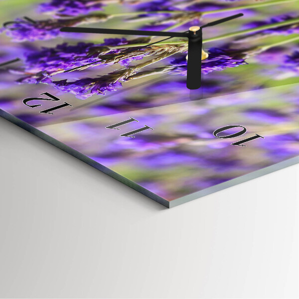 Reloj rectangular Lavanda