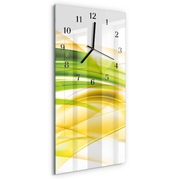 Reloj rectangular Abstracción