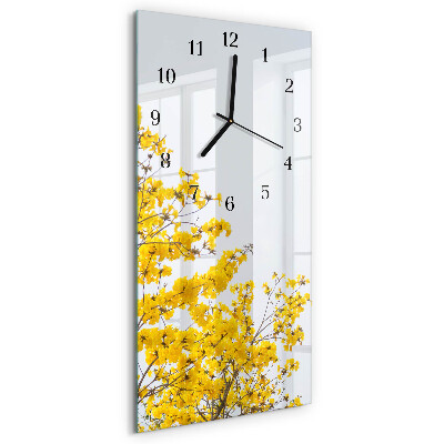 Reloj rectangular Árbol en flor