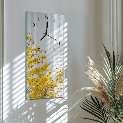 Reloj rectangular Árbol en flor