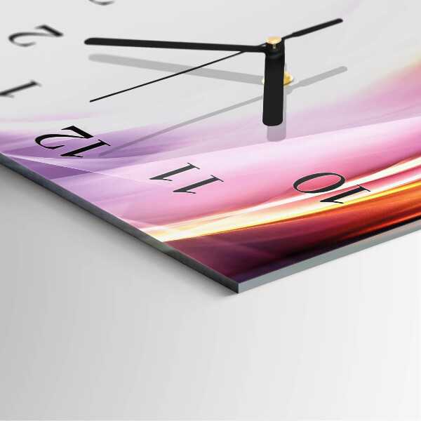 Reloj rectangular Abstracción