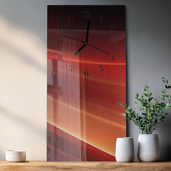 Reloj rectangular Abstracción