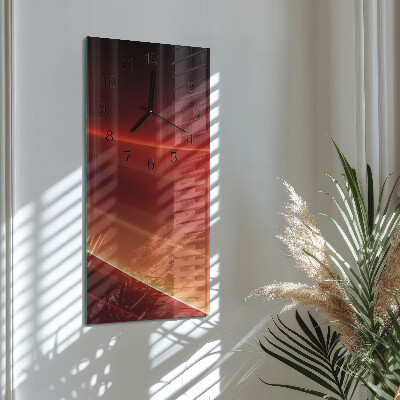 Reloj rectangular Abstracción