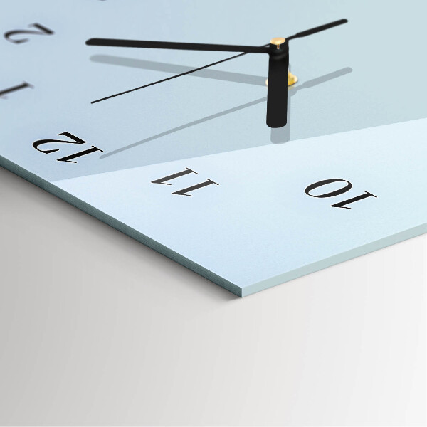 Reloj rectangular Flores