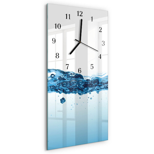 Reloj rectangular Agua