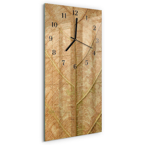 Reloj rectangular Hoja