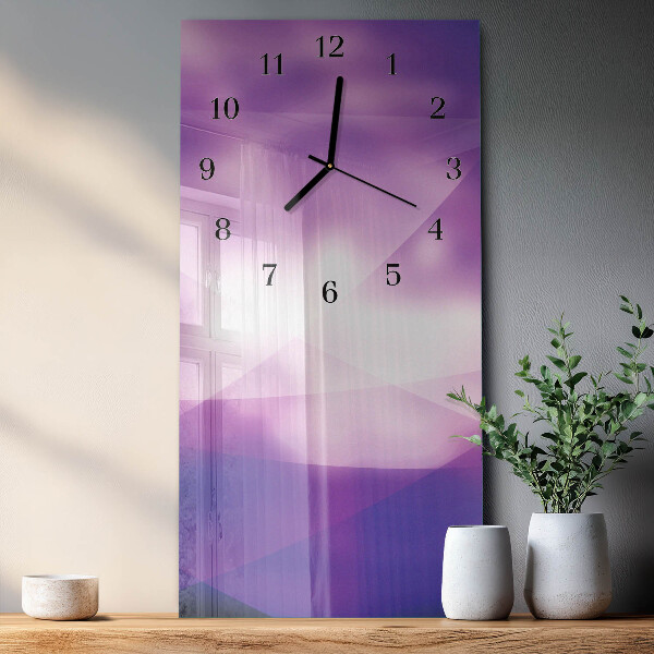 Reloj rectangular Patrón