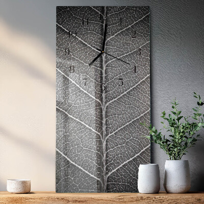 Reloj rectangular Hoja