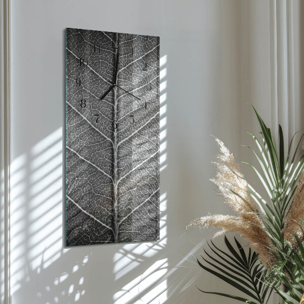 Reloj rectangular Hoja