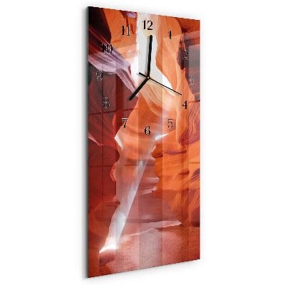 Reloj rectangular Cueva