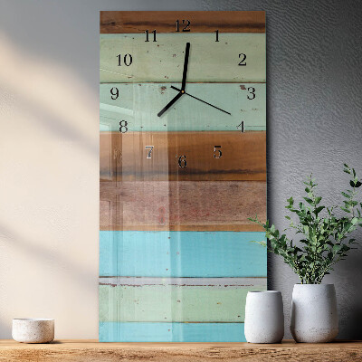 Reloj rectangular Lámina