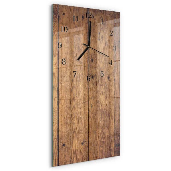 Reloj rectangular Madera