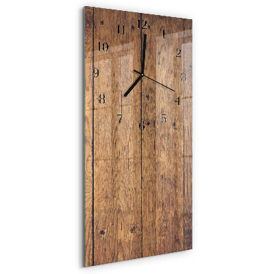 Reloj rectangular Madera