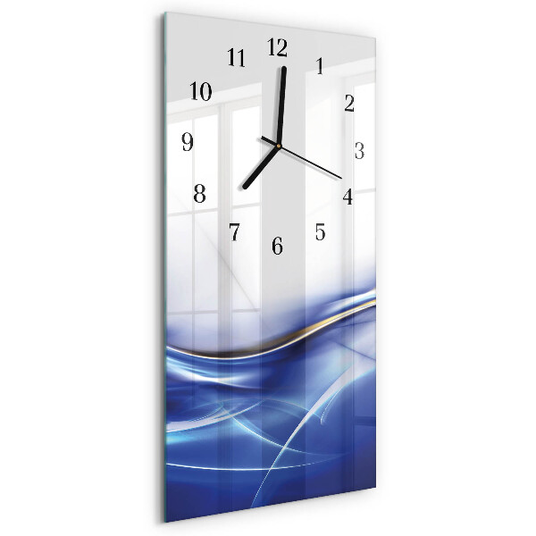 Reloj rectangular Líneas abstractas