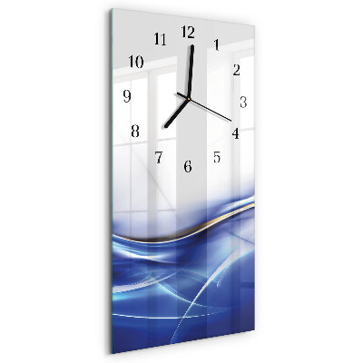 Reloj rectangular Líneas abstractas