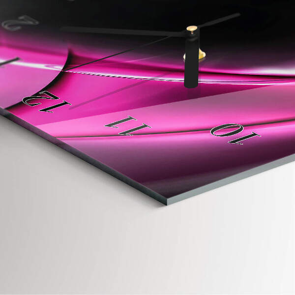 Reloj rectangular Líneas abstractas