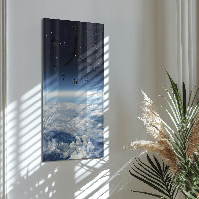 Reloj rectangular El universo de la Tierra