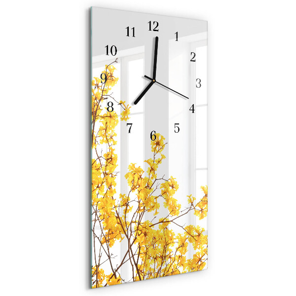 Reloj rectangular Árbol