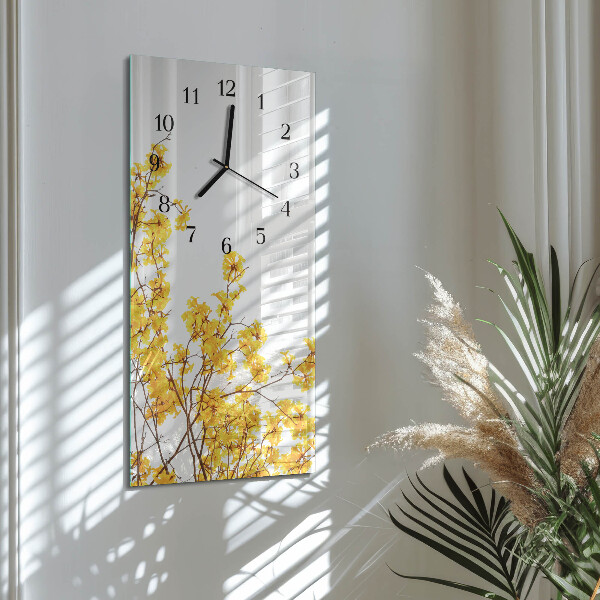 Reloj rectangular Árbol