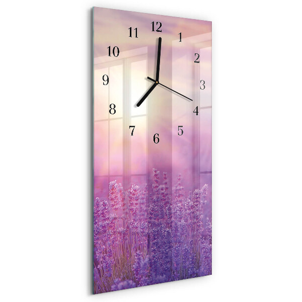 Reloj rectangular Lavanda