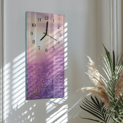 Reloj rectangular Lavanda