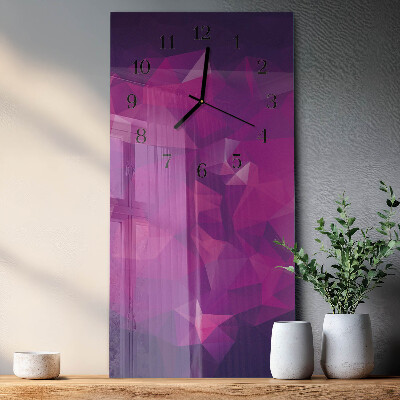 Reloj rectangular Patrón