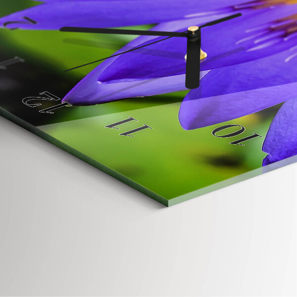 Reloj rectangular Flor
