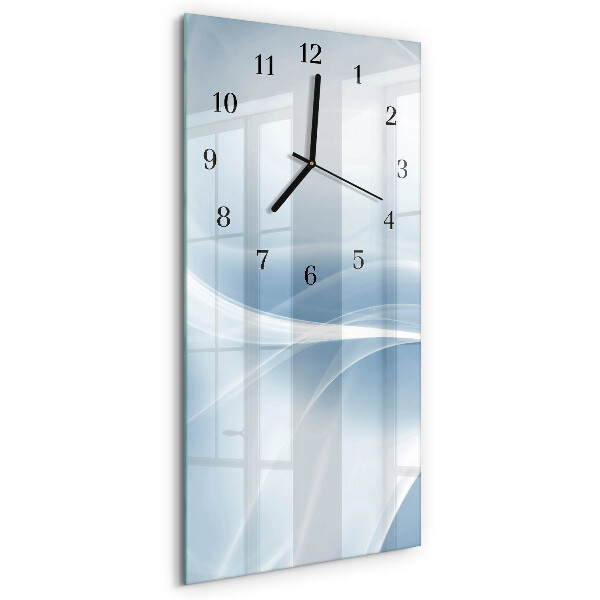 Reloj rectangular Líneas abstractas