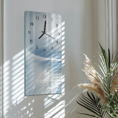 Reloj rectangular Líneas abstractas