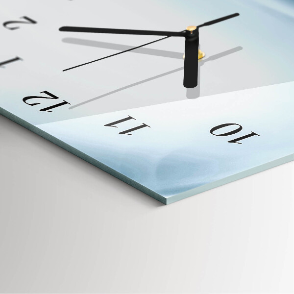 Reloj rectangular Líneas abstractas