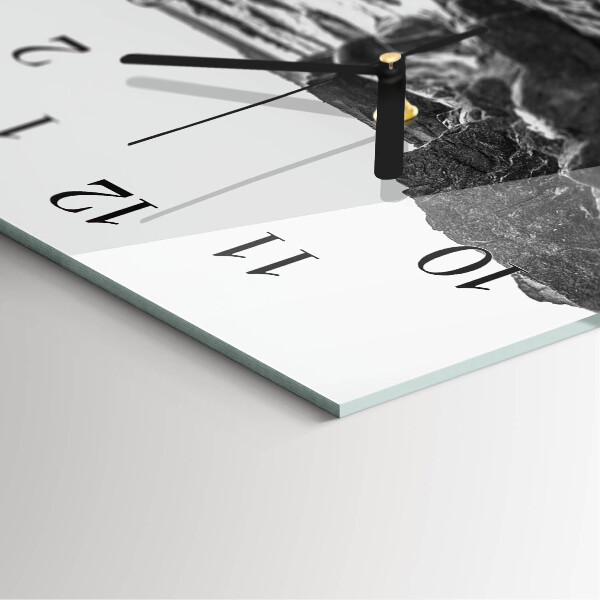 Reloj rectangular Piedras