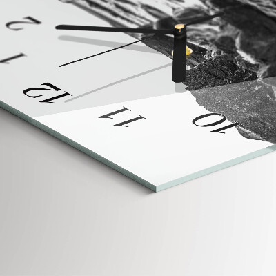 Reloj rectangular Piedras