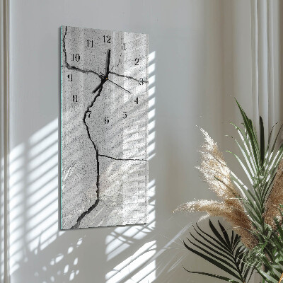 Reloj rectangular Ruptura
