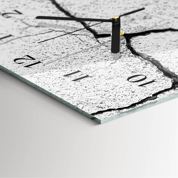 Reloj rectangular Ruptura