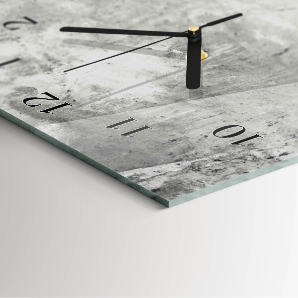 Reloj rectangular Muro