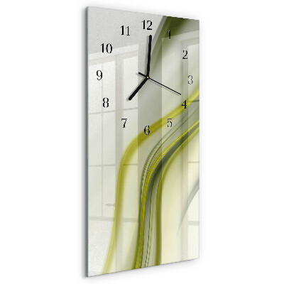 Reloj rectangular Líneas abstractas
