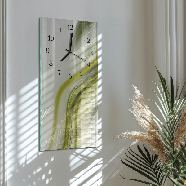 Reloj rectangular Líneas abstractas