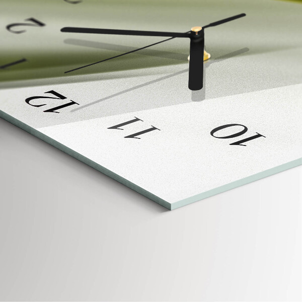 Reloj rectangular Líneas abstractas