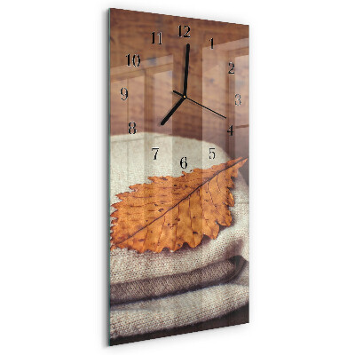 Reloj rectangular Hoja