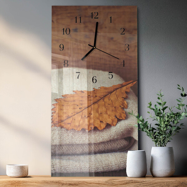 Reloj rectangular Hoja