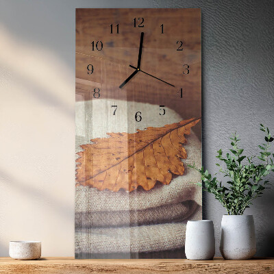 Reloj rectangular Hoja