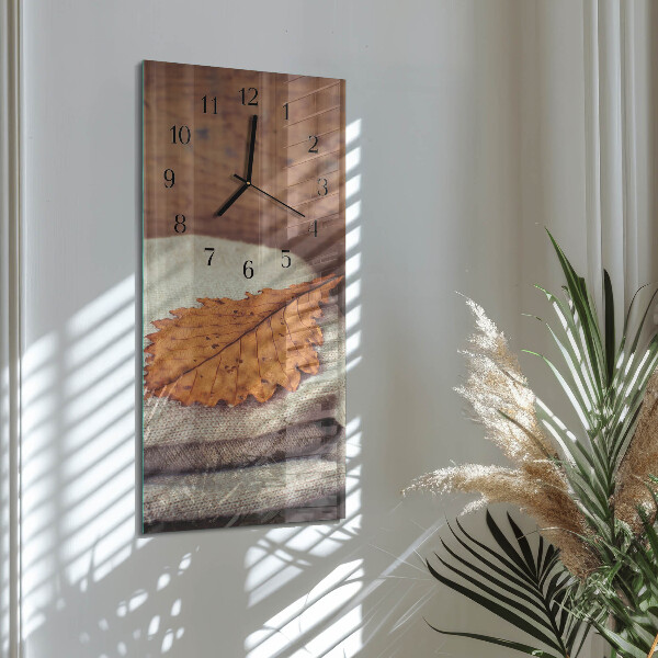 Reloj rectangular Hoja