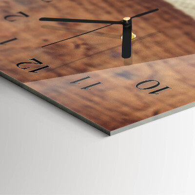 Reloj rectangular Hoja