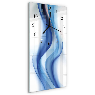 Reloj rectangular Humo abstracto